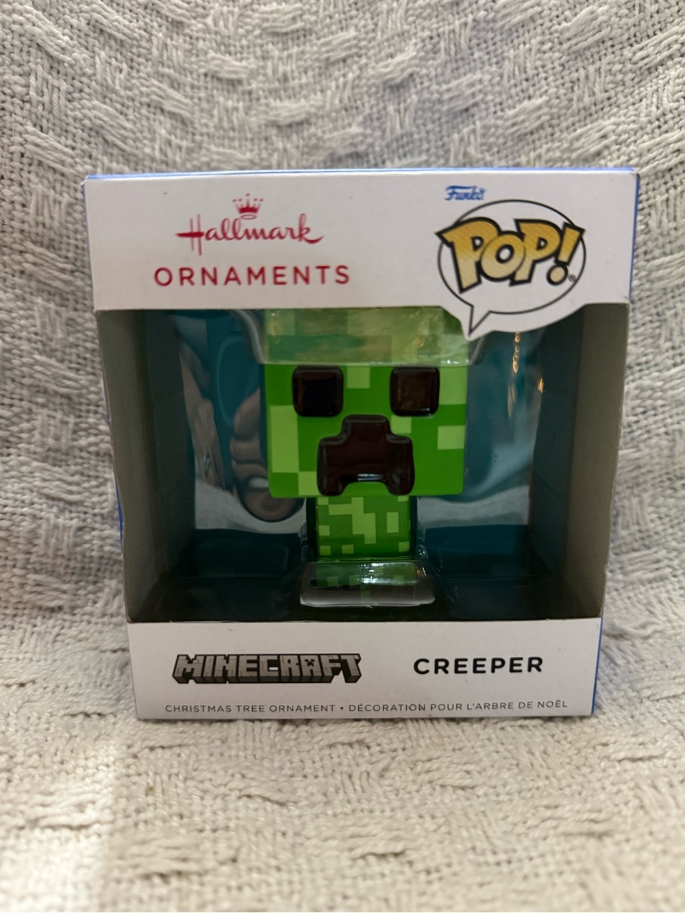 Hallmark Green Minecraft Creeper Pop! Ornament